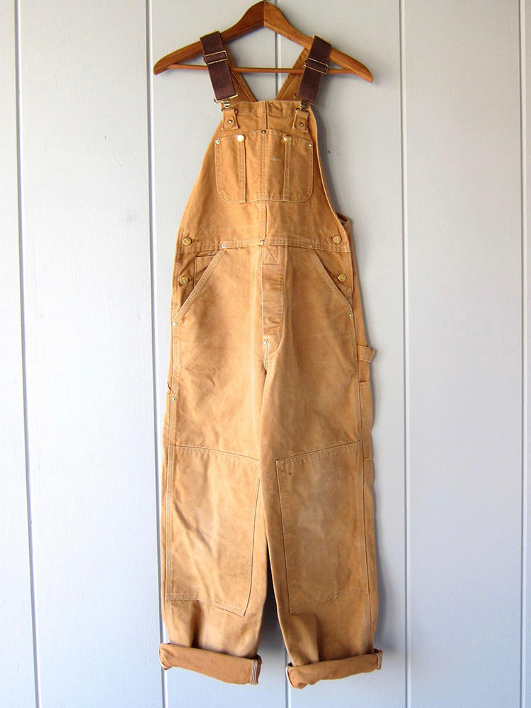 Stylish women's dungaree jumpsuit, a trendy piece of casual apparel.