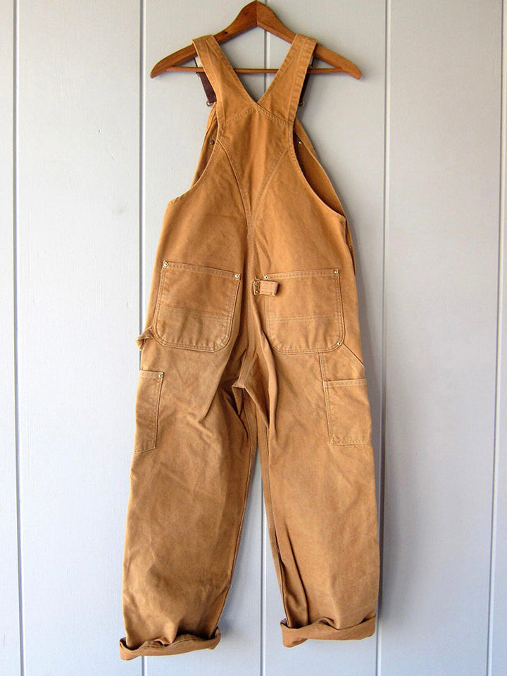 Versatile women's utility jumpsuit, blending workwear and casual fashion.
