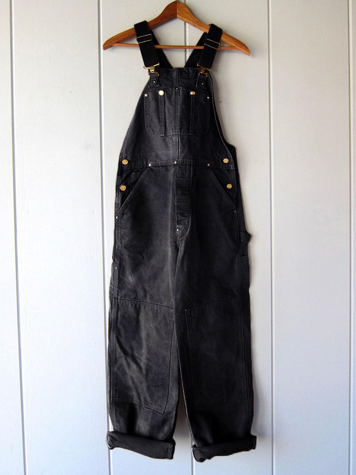 Comfortable and chic women's utility workwear jumpsuit for a casual look.