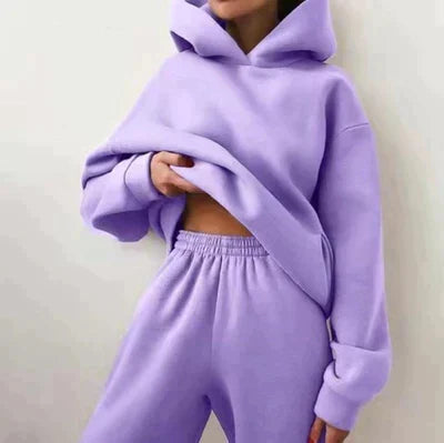 Soft and comfortable loungewear set for women, perfect for any season.
