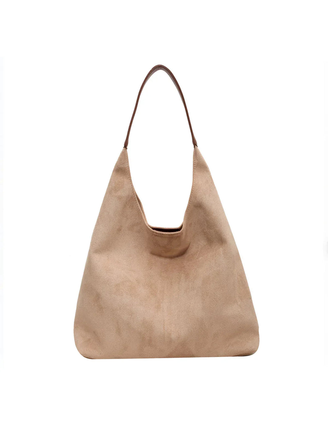 Women's Vegan Suede Tote Bag - Chic & Versatile Carryall