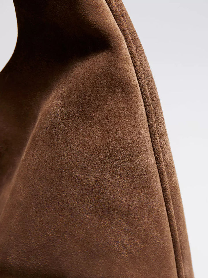 Women's Vegan Suede Tote Bag - Chic & Versatile Carryall