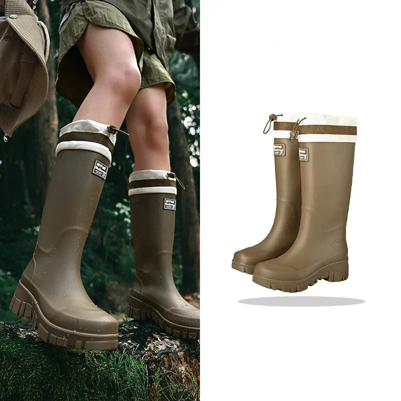 Lightweight and comfortable slip-on waterproof shoes for women.