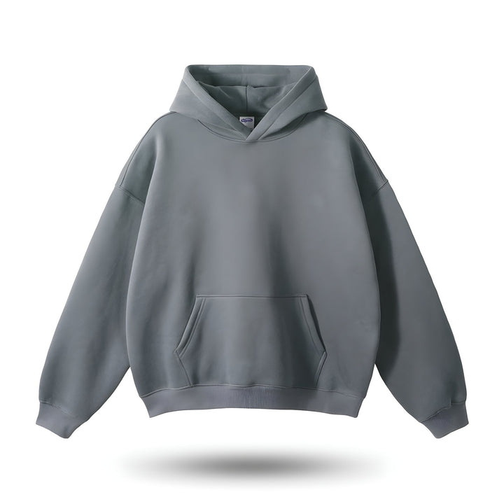 Women's weighted comfort fit hoodie in Serenity for stress relief & relaxation. Cozy & soft apparel.