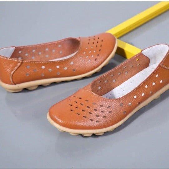 Everyday women's slip-on flats, wide fit for bunions. Enjoy supportive, comfortable casual footwear.