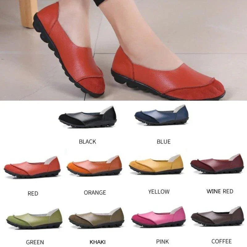 Essential wide fit moccasins for women, bunion comfort shoes for stylish relief.