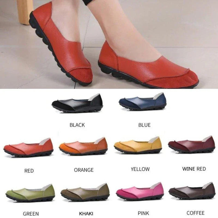 Essential wide fit moccasins for women, bunion comfort shoes for stylish relief.