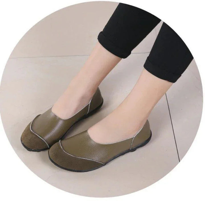 Smart women's wide fit moccasins, bunion relief shoes for a polished, comfortable look.