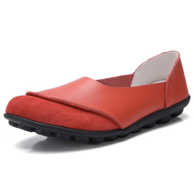 Soft wide fit moccasins for women, bunion shoes offering comfortable relief & trendy look.