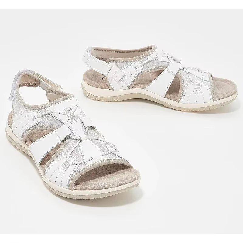 Lightweight women's comfortable sandals, featuring excellent arch support for summer relaxation.