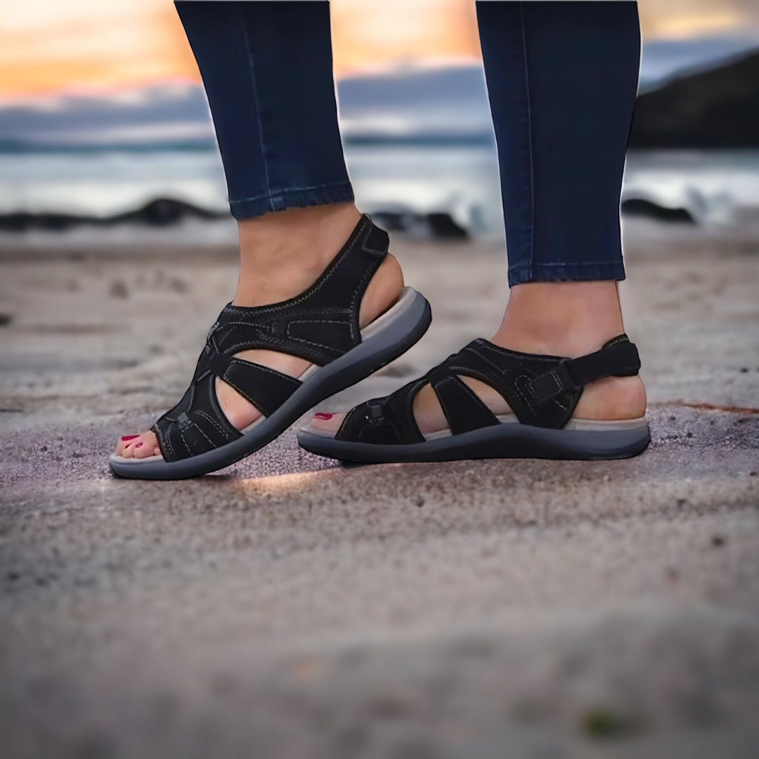 Stylish women's casual sandals featuring superior arch support for ultimate comfort.