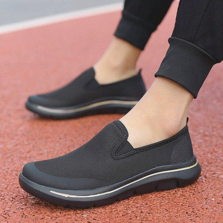 Women's wide toe slip-on sneakers for all-day comfort & everyday wear.