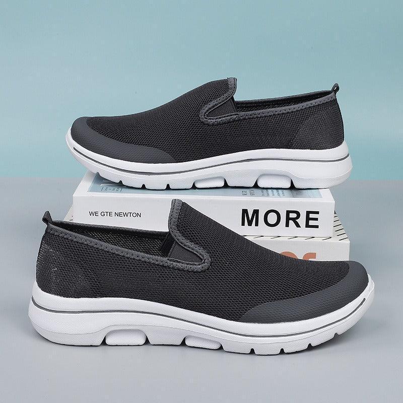 Women's wide toe box sneakers providing bunion relief and all-day supportive comfort.