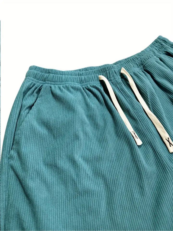 Comfortable women's baggy corduroy pants with a wide leg & convenient pockets for everyday casual style.