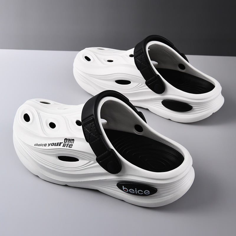 Men's chic ergonomic slip-on comfort clogs for daily wear and outdoor use.