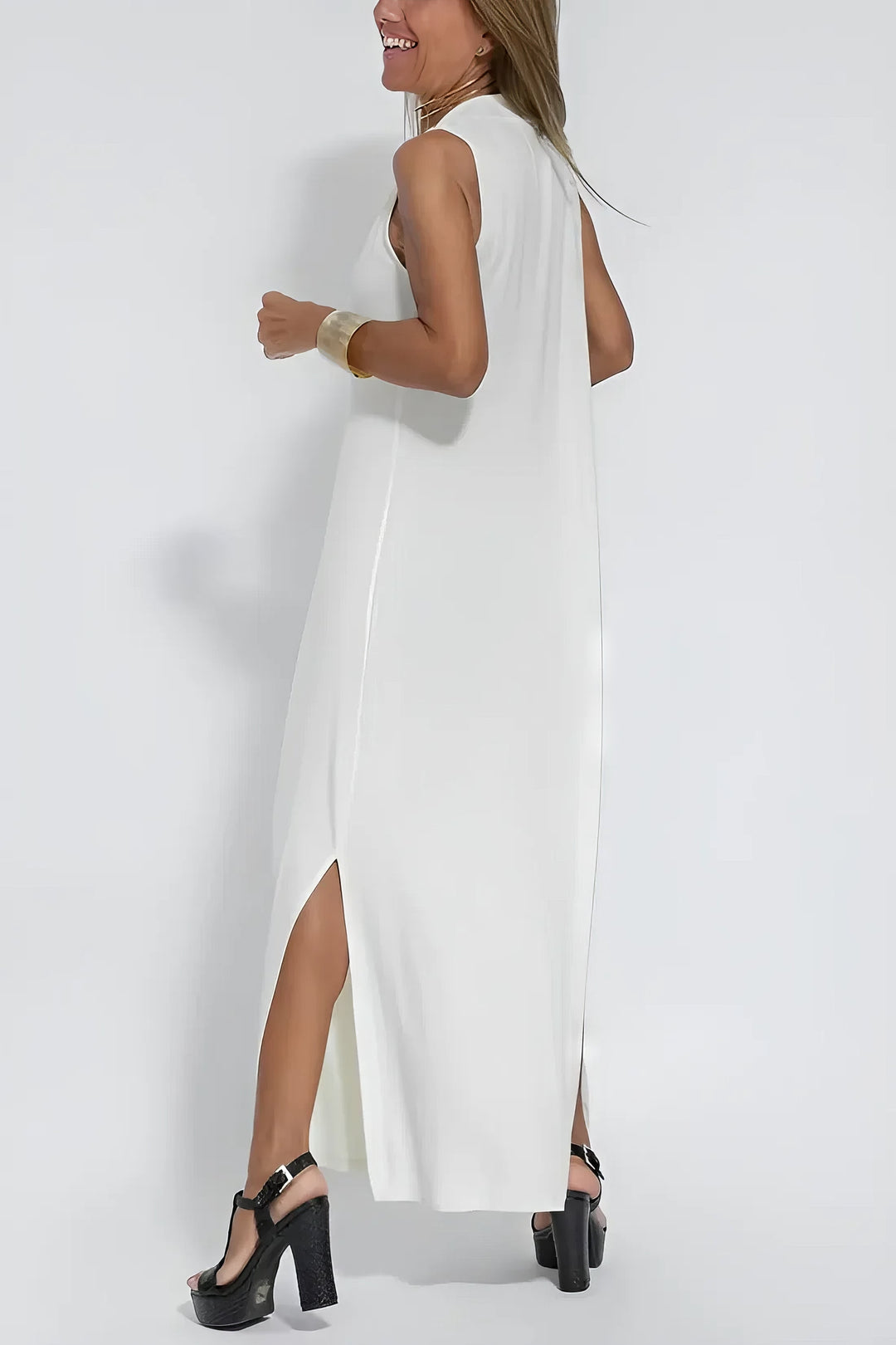 Claire Long Dress | Elegant & Flowing