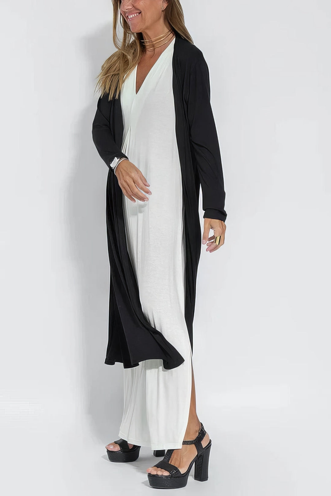Claire Long Dress | Elegant & Flowing