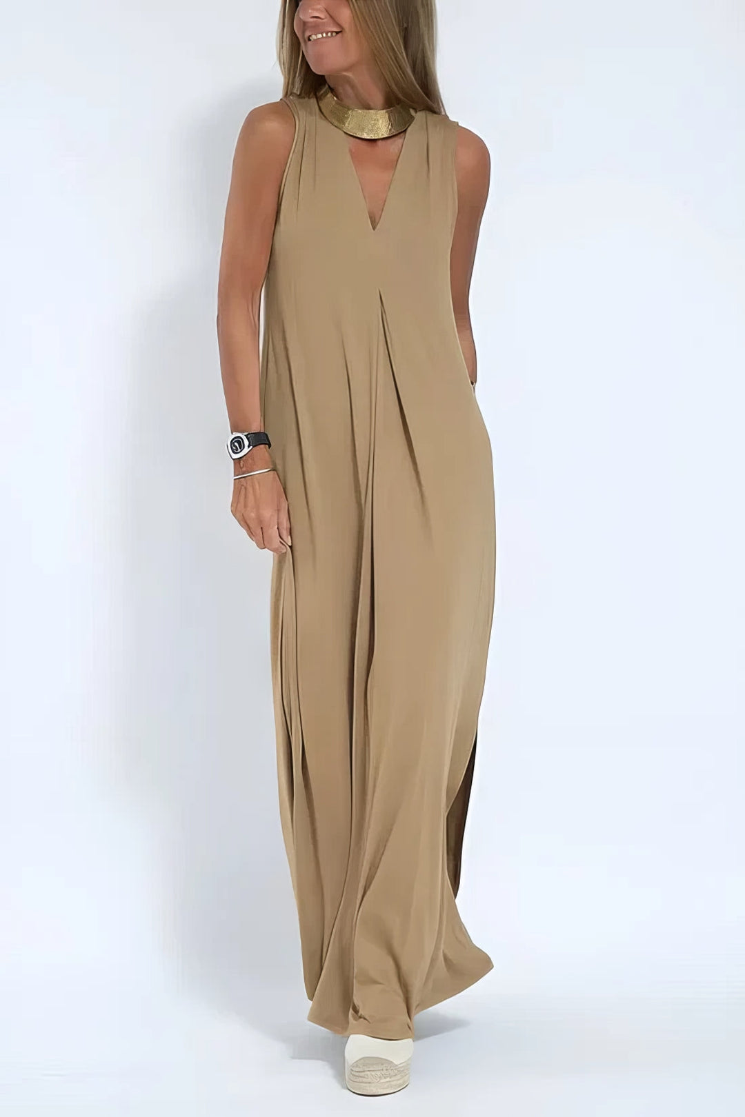 Claire Long Dress | Elegant & Flowing