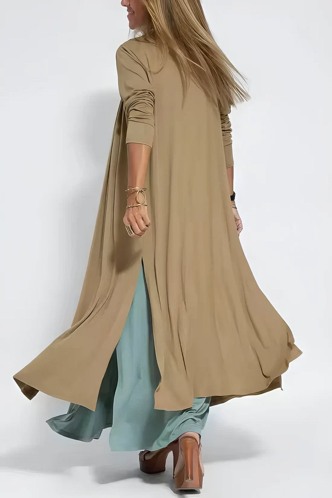 Claire Long Dress | Elegant & Flowing