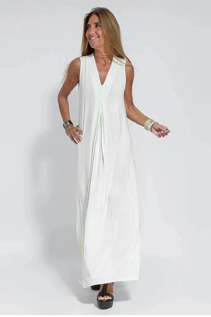 Claire Long Dress | Elegant & Flowing