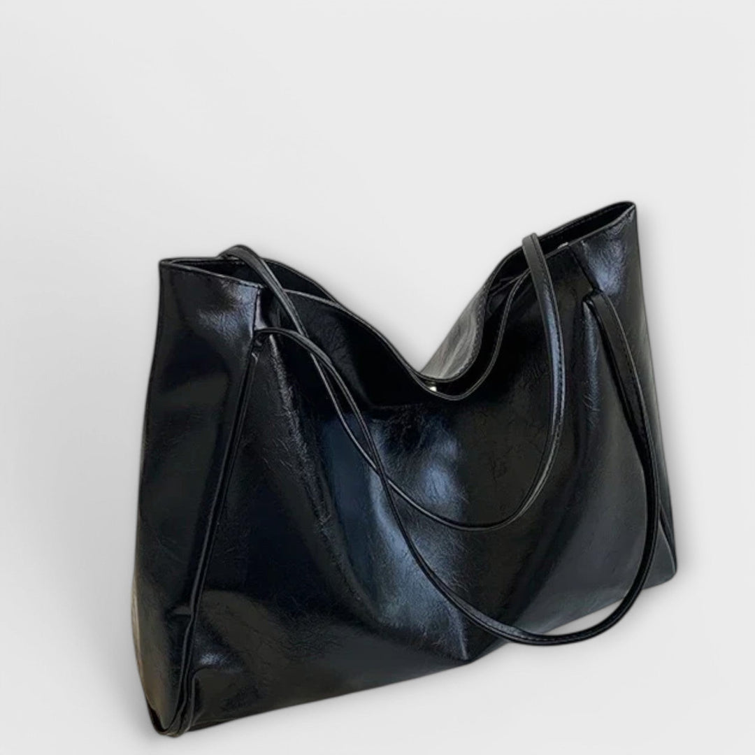 Polished Leather Handbag