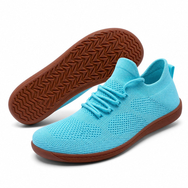 Women's barefoot shoes with wide toe box, flexible sole & zero drop for natural comfort.