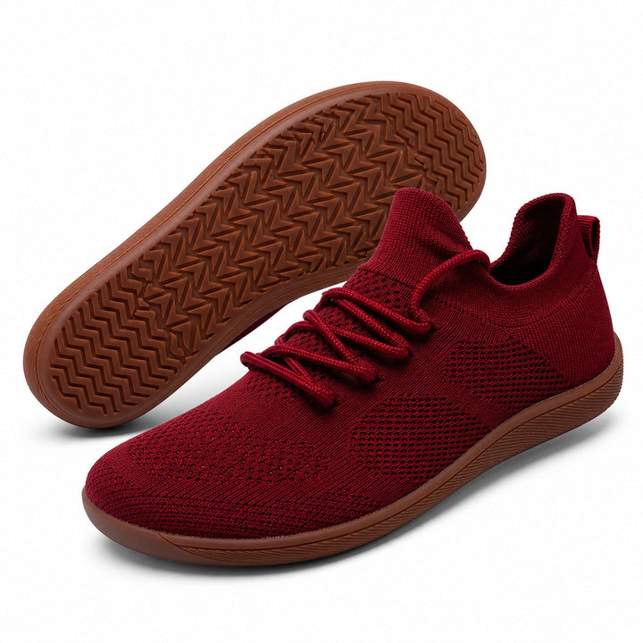 Barefoot women's casual sneakers with a spacious wide toe & flexible sole for comfort.