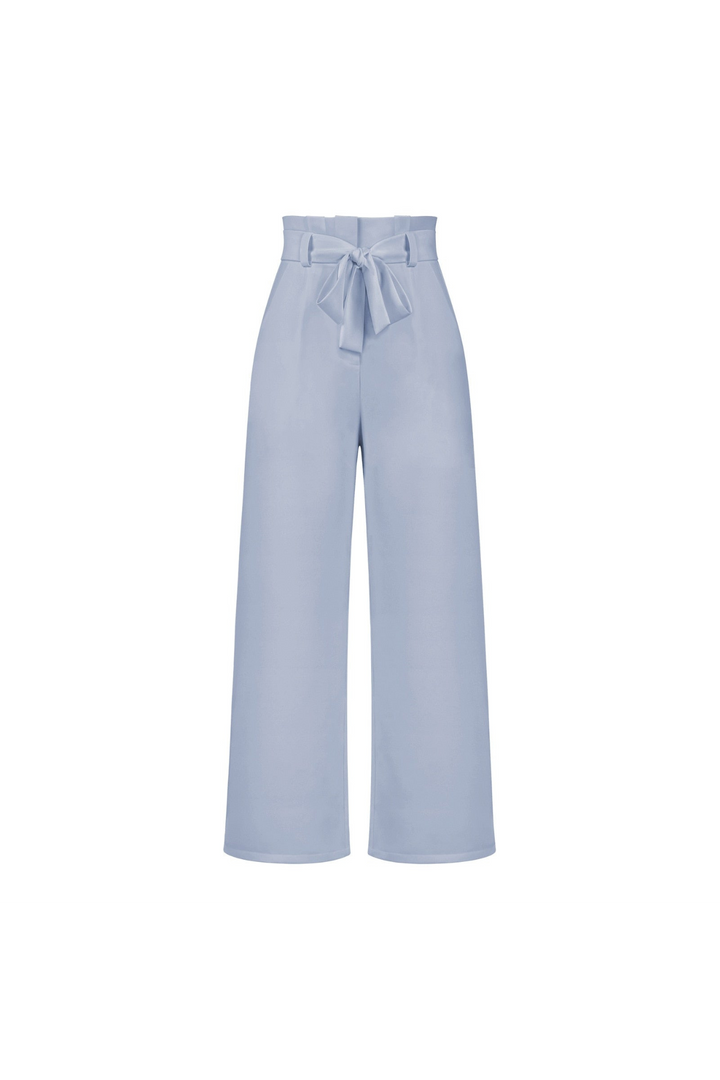 Casual chic women's wide leg linen pants, high waist, belted, comfortable and fashionable.
