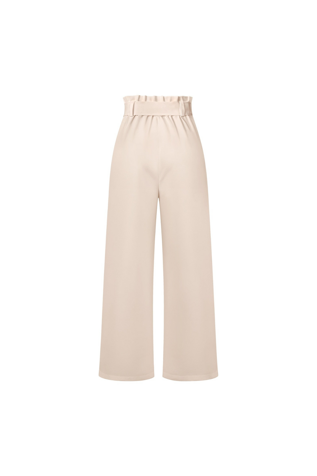Women's sophisticated belted wide leg linen pants, flowy, high waist, perfect for summer elegance.