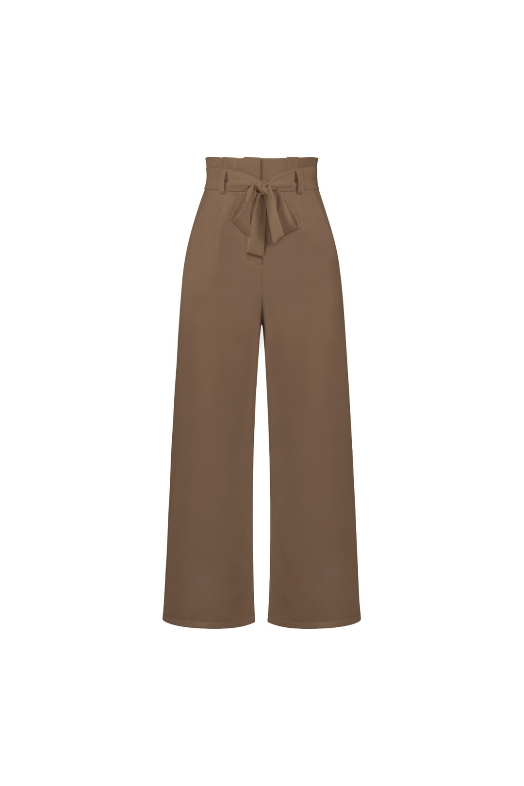 Women's high waist wide leg linen pants, belted, flowy, perfect for sophisticated summer style.